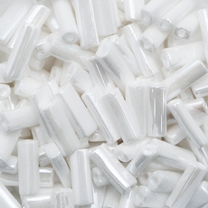 Canutilho Chiclete Preciosa® Ornela Branco Perolado (46102) 10x3,5mm