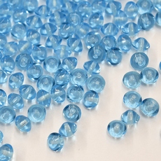 Conta de Vidro Preciosa® Ornela Pião Água Transparente (60010) 4x6mm