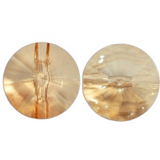 Botão Swarovski® art. 3015 Cristal Golden Shadow Golden Shadow 10mm