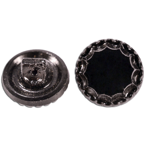 Botao Preciosa Ornela art. 54 Preto 13mm