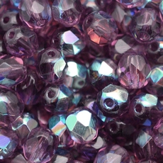 Cristal Preciosa® Ornela Lilás Transparente Aurora Boreal (20060) 4mm