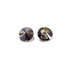 Botão Swarovski® art. 3015 Cristal Sage Sage 16mm