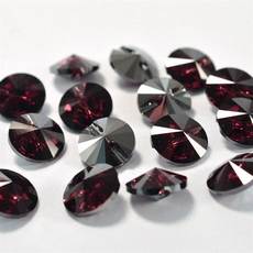 Botão Swarovski® art. 3015 Burgundy 14mm