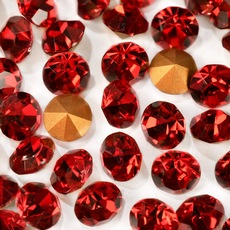 Strass Mc Chaton Preciosa® art. 431 11 111 base cônica Siam SS29 = 6,2mm