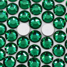 Strass Chaton Viva 12® Preciosa® art. 438 11 612 NO HF Emerald (50730) SS20 = 4,6mm