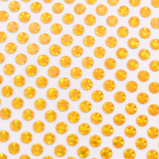 Cartela Holograma de Metal HF Preciosa 150x150mm Topaz SS20