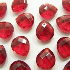 Amêndoa Pingente Preciosa® art. 41 Siam 11x10mm