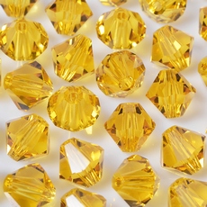 Balão Collection Czech Crystal art. 45169 Light Topaz 4mm