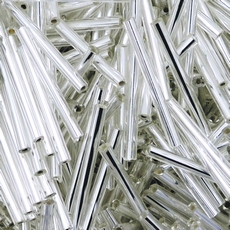 Canutilho Preciosa® Ornela Prata Transparente (78102) 25mm