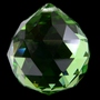 Bola Pingente K9 LDI Cristais art. 72 Emerald 40mm