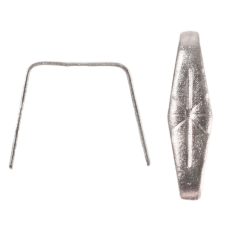 Clips Star para montar Lustre LDI Cristais® art. 5005 Níquel 9,5x10mm