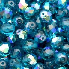 Cristal Preciosa Ornela Azul Brunei Transparente Aurora Boreal 60150 8mm