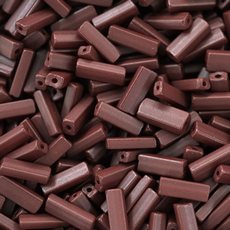 Canutilho Chiclete Color by LDI Cristais® Terracota (13170L) 10x3,5mm