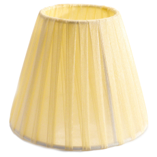 Cúpula com Fita de Organza para lâmpada LDI Cristais® Cream 115x140x80mm