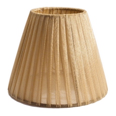 Cupula com Fita de Organza para lampada LDI Cristais Honey 115x140x80mm
