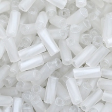 Canutilho Chiclete Torcido Color by LDI Cristais® Cristal Transparente T Torcido Lustroso (48102L) 10x3,5mm