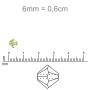 Balao Collection Czech Crystal art. 45169 Light Rose 6mm
