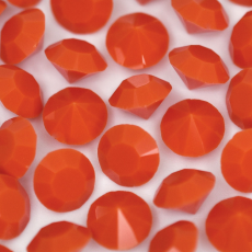 Strass Mc Chaton Maxima® Preciosa® art. 431 11 615 base cônica Coral SS34 = 7mm