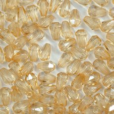 Cristal Gota Preciosa® Ornela Cristal Honey 8x6mm