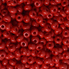 Miçanga Preciosa® Ornela Vermelho Fosco (93190) 5/0 aprox. 4,6mm