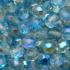 Cristal Preciosa® Ornela Água Blue Zircon Aurora Boreal 2x (16106) 8mm