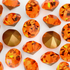 Strass Mc Chaton Optima Preciosa® art. 431 11 111 base cônica Sun SS3,5 = PP8 = 1,4mm