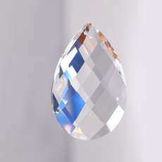 Amêndoa Pingente Asfour® art. 874 Cristal 76x48mm