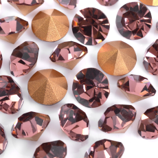 Strass Mc Chaton Optima Preciosa® art. 431 11 111 base cônica Light Burgundy SS4,5 = PP10 = 1,6mm