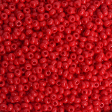 Miçanga Preciosa® Ornela Vermelho Fosco (93190) 9/0 aprox. 2,6mm