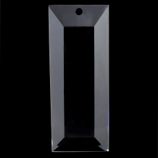 Retângulo Pingente K9 LDI Cristais® art. 8521 Cristal 75x30x13mm