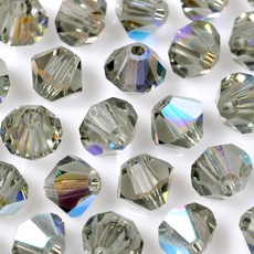 Balão Collection Czech Crystal art. 45169 Black Diamond Aurora Boreal 4mm