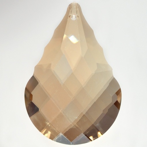 Amendoa Pingente K9 LDI Cristais art. 09 Cristal Honey 76x50mm3 polegada