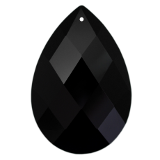 Amêndoa Pingente K9 LDI Cristais® art. 08 Jet 63x43mm=2,5 polegada