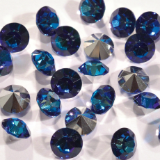 Strass Mc Chaton Maxima® Preciosa® art. 431 11 615 base cônica Bermuda Blue SS34 = 7mm