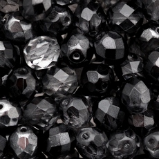 Cristal Preciosa® Ornela Jet Hematite (05104) 8mm