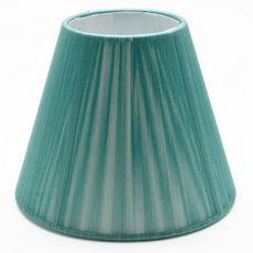 Cupula de Linha com forro para lampada LDI Cristais Green Tiffany 115x140x80mm
