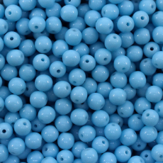 Conta de Porcelana Preciosa® Ornela Água Fosco (63020) 4mm