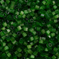 Vidrilho Preciosa® Ornela Verde Seda Transparente Seda (55041) 2x9/0=2,6mm