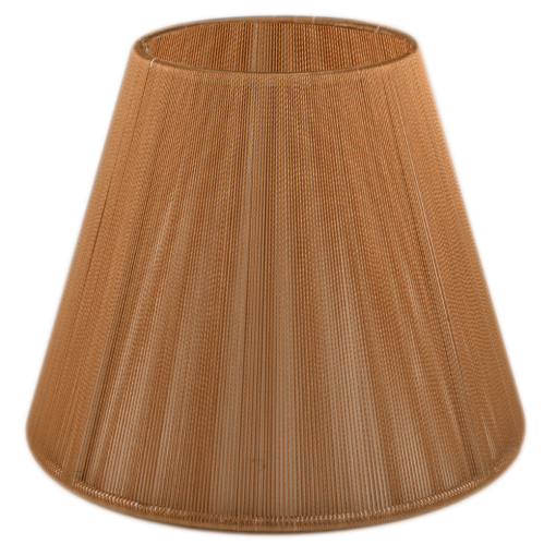 Cupula de Linha para lampada LDI Cristais Caramelo 115x140x80mm