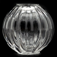 Vaso Bola Artesanal para lustre LDI Cristais® art. 60403 Cristal 56x60mm