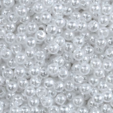 Pérola de Plástico ABS Supreme Super Branco (57102) 3mm