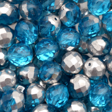 Cristal Preciosa® Ornela Água Transparente Metálico (60010) 6mm