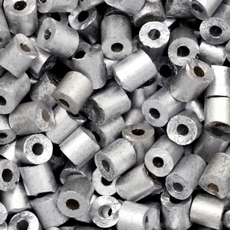 Canutilho Segui Color by LDI Cristais® Prata Fosco Metálico (01700L) 2x7mm