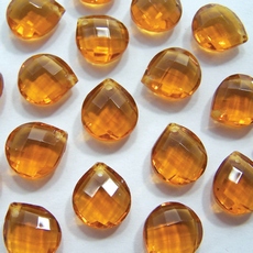 Amêndoa Pingente Preciosa® art. 41 Topaz 11x10mm