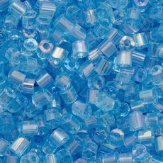 Vidrilho Preciosa® Ornela Água Transparente T Aurora Boreal (61011) 2x9/0=2,6mm