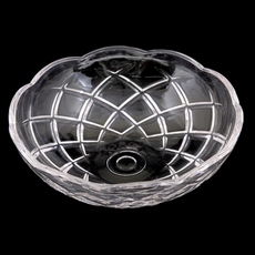 Bobeche Asfour® art. 103 Cristal 120mm sem furo