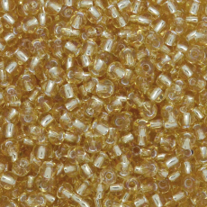Miçanga Preciosa® Ornela Ouro Novo Transparente (17020) 6/0 aprox. 4,1mm