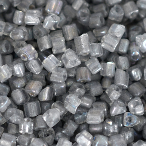 Vidrilho Triangular Color by LDI Cristais Cinza 00017L 2,5mm