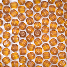 Cristal Edla Preciosa® Ornela Topaz Dourado (10080) 5mm