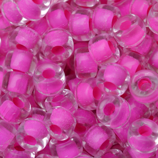 Conta de Vidro Preciosa Ornela Micanga Forte Beads Pink 44877 6mm